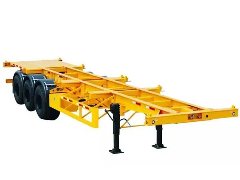 Skeletal Tipper Semi Trailer